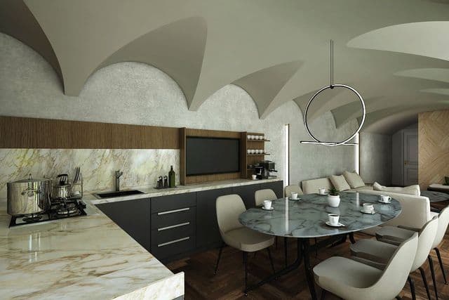 Quadrupla Classic Room at Hotel Palazzo Santo Spirito in Bergamo