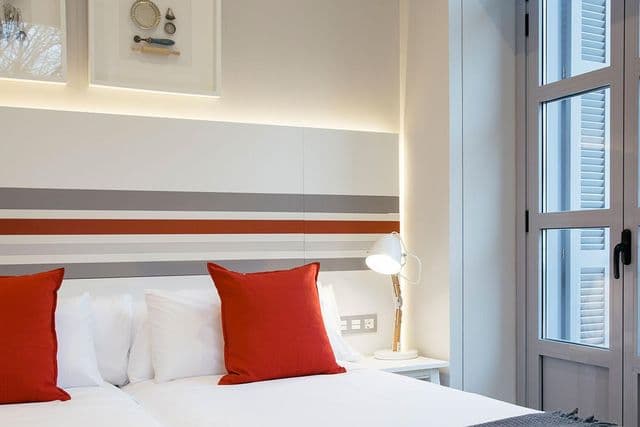 Guest room at Legazpi Doce Rooms & Suites in San Sebastián